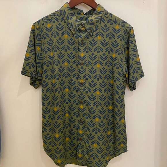 Bridge and Burn Grant Slim Shirt | Primrose | Size Small | NWT - Picture 1 of 4